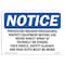 Signmission OSHA Notice, 5" Height, Pressure Washer Procedures Inspect Equipment Sign, 7" X 5", Landscape OS-NS-D-57-L-17793 - alternate 1